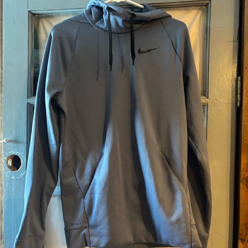 Nike Men's Gray Hoodie